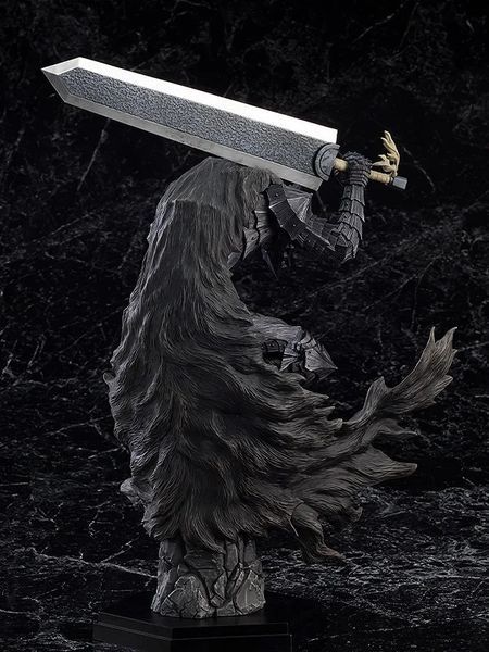 Anime figure Guts from series Berserk. Manufactured by Good Smile Company from the Pop Up Parade L Size series